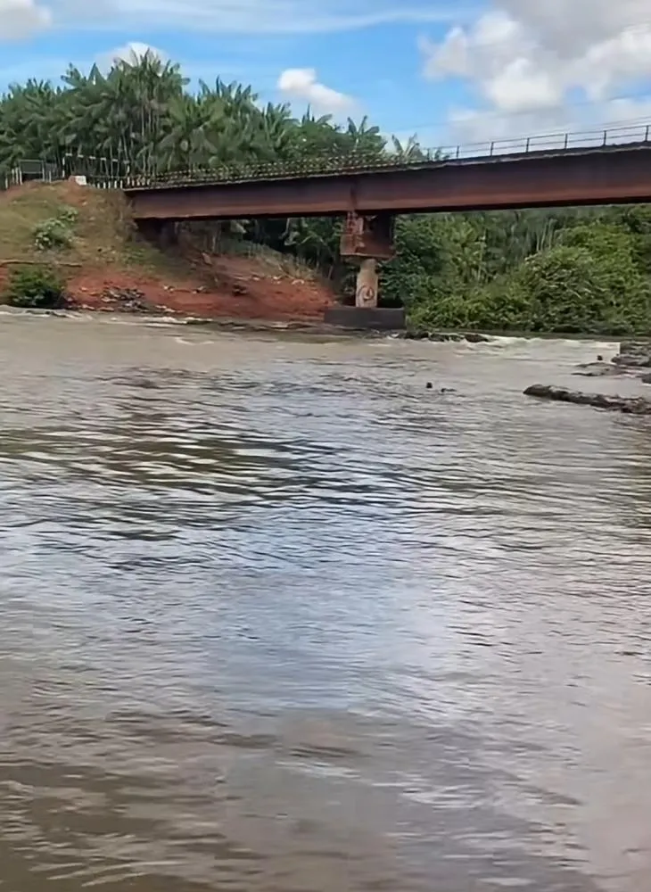 Jovem desaparece após afogamento nas proximidades da Ponte do City Park, em Parauapebas