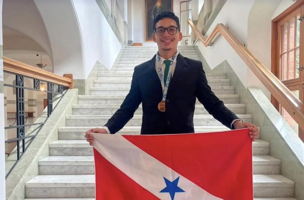 Estudante de Ourilândia faz história e conquista medalha inédita para o Pará em olimpíada internacional de Física